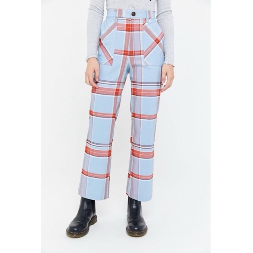 UO Lolie Straight Leg Trouser Pants